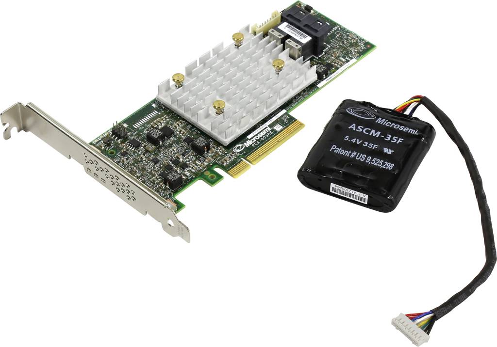   Microsemi SmartRAID 3152-8i Single 2290200-R PCI-E x8, 8-port-int SAS