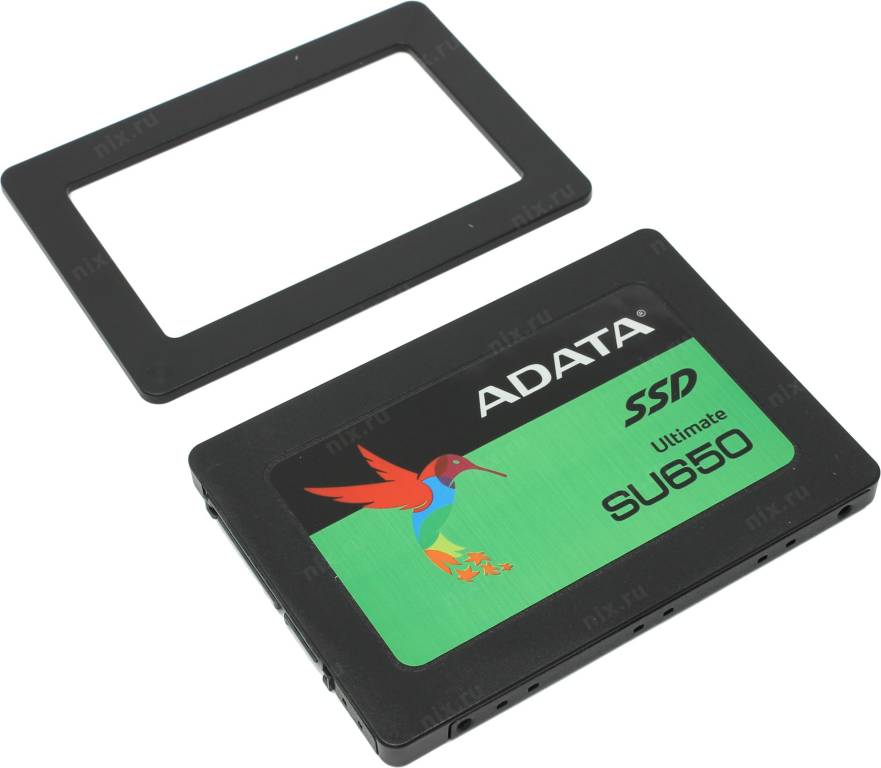   SSD 480 Gb SATA-III ADATA Ultimate SU650 [ASU650SS-480GT-C] 2.5 3D TLC