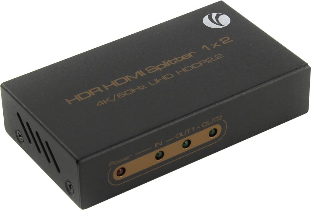  VCOM [DD422] HDMI Splitter (1in - > 2out, ver2.0) + ..