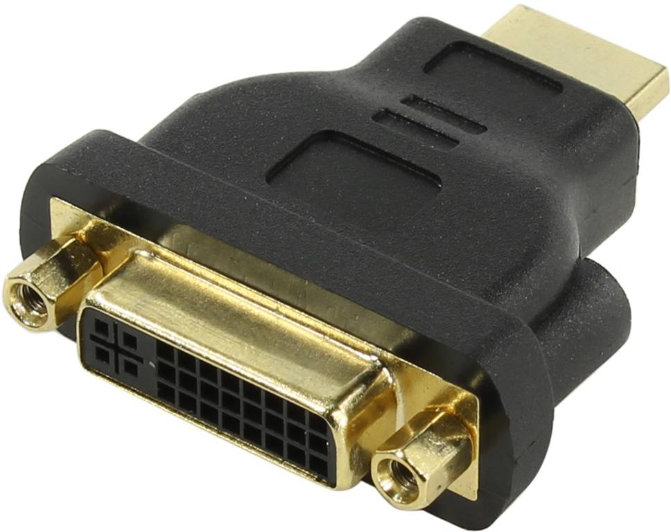 купить Переходник HDMI 19M - > DVI-D 29F VCOM [VAD7819]
