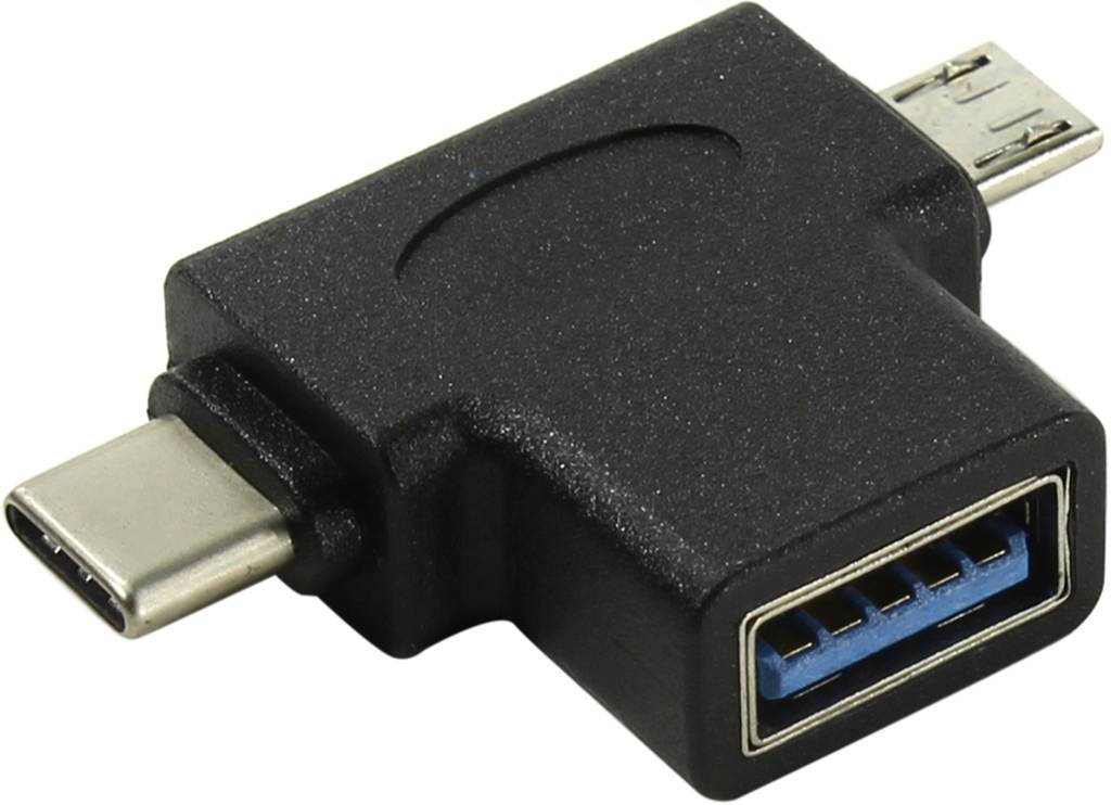 купить Переходник USB3.0 AF -- > USB3.0 micro-B/USB-C OTG VCOM [CA434]