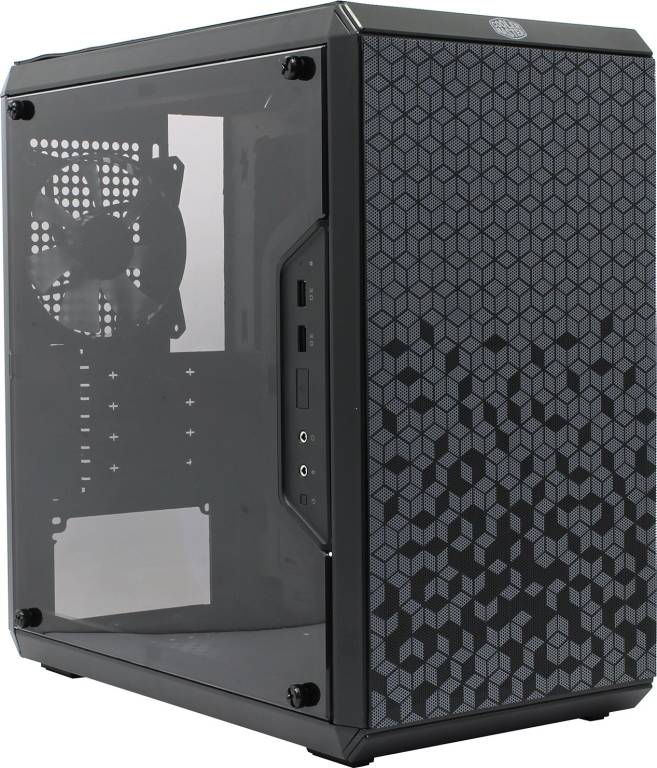   MicroATX Cooler Master [MCB-Q300L-KANN-S00] Masterbox Q300L Black&Black  
