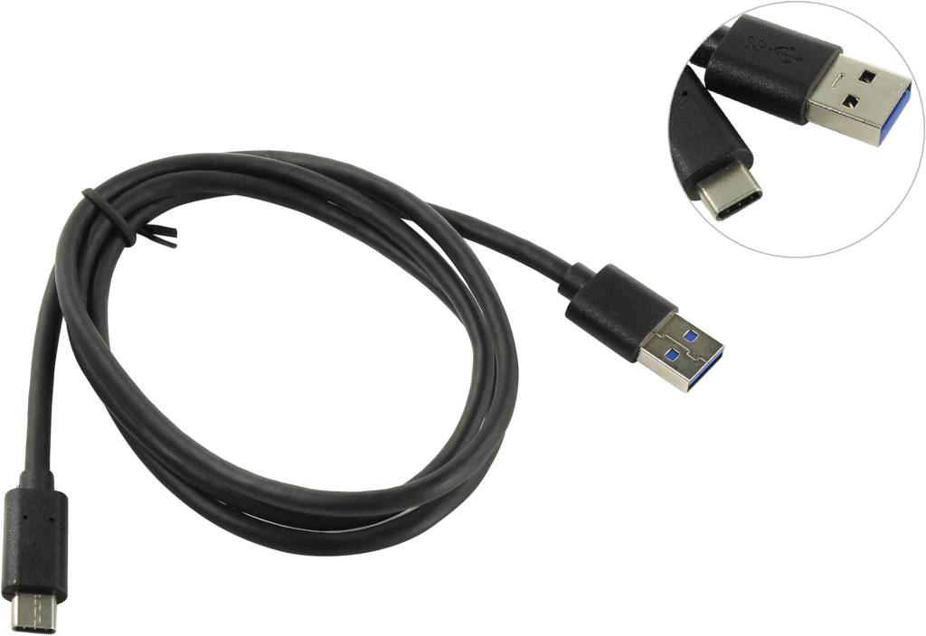купить Кабель USB 3.0 AM-- >USB-C M 1.0м Orient [UC-310]