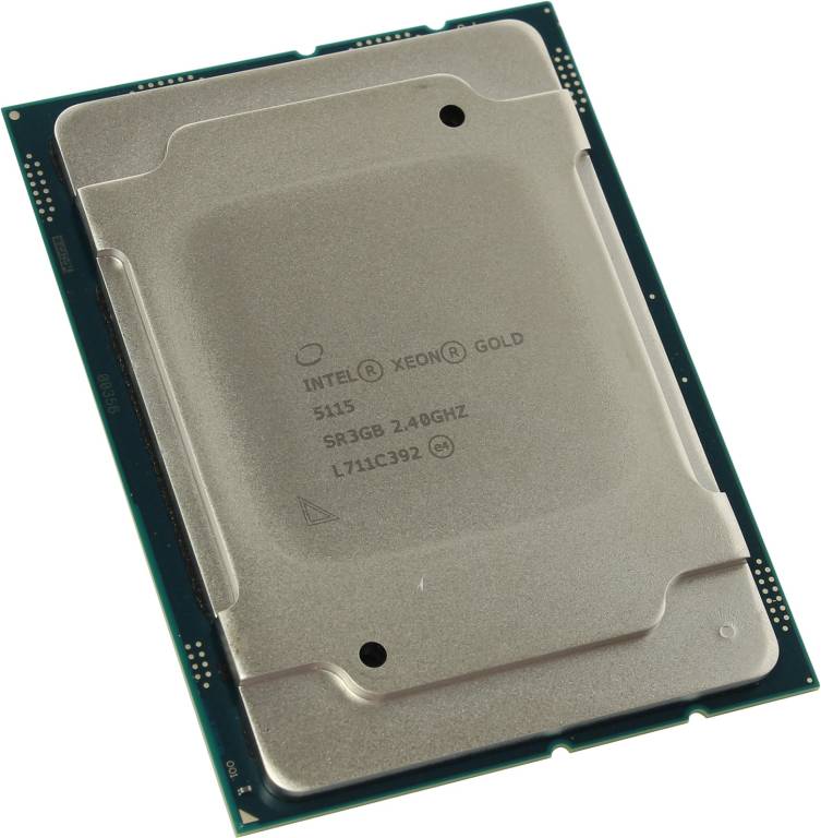   Intel Xeon Gold 5115 LGA 3647 13.75Mb 2.4Ghz (CD8067303535601S R3GB)