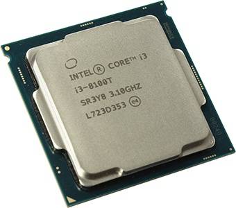   Intel Core i3-8100T 3.1 GHz/4core/SVGA UHD Graphics 630/ 6Mb/35W/8 GT/s LGA1151