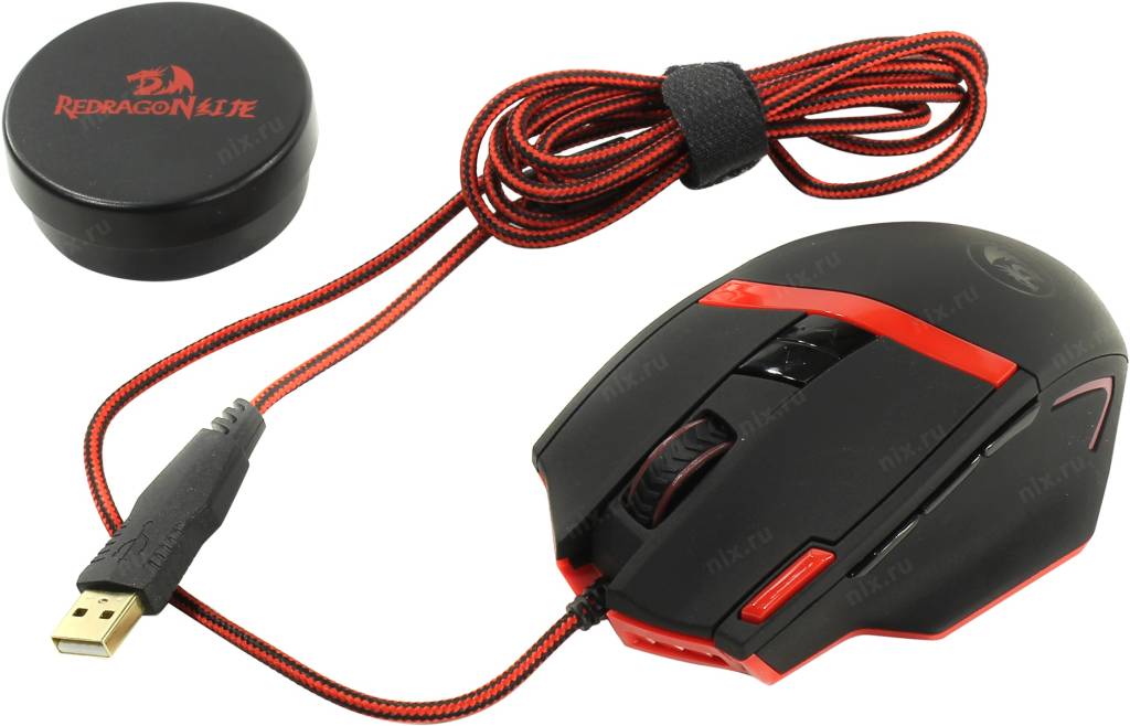   USB Redragon Mammoth Mouse [M801] (RTL) 10.( ) [70242]