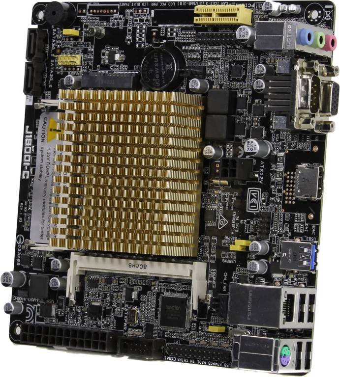    ASUS J1800I-C/CSM(Celeron J1800)(RTL)Dsub+HDMI GbLAN SATA Mini-ITX  2DDR3  SO-DIMM