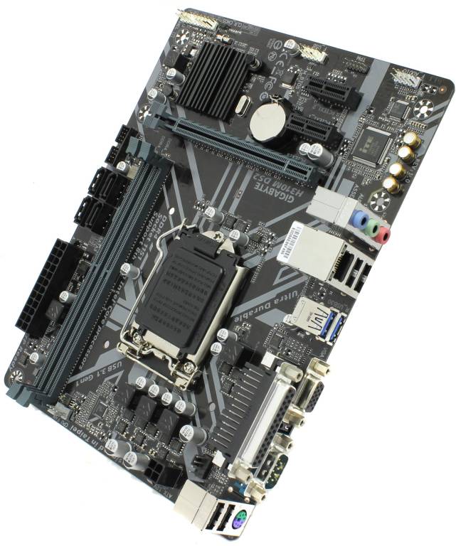   LGA1151 GIGABYTE H310M DS2 (RTL) [H310] PCI-E Dsub GbLAN SATA MicroATX 2DDR4