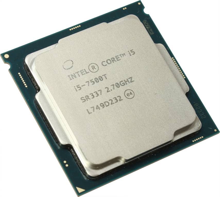   Intel Core i5-7500T 2.7 GHz/4core/SVGA HD Graphics 630/1+6Mb/35W/ LGA1151