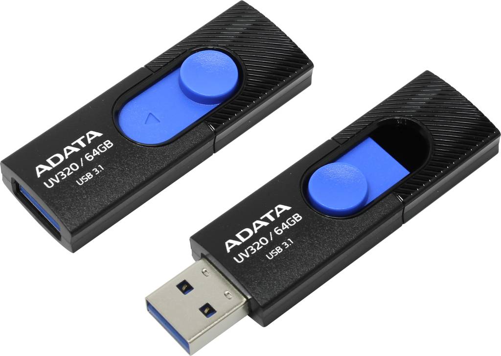   USB3.1 64Gb ADATA UV320 [AUV320-64G-RBKBL]