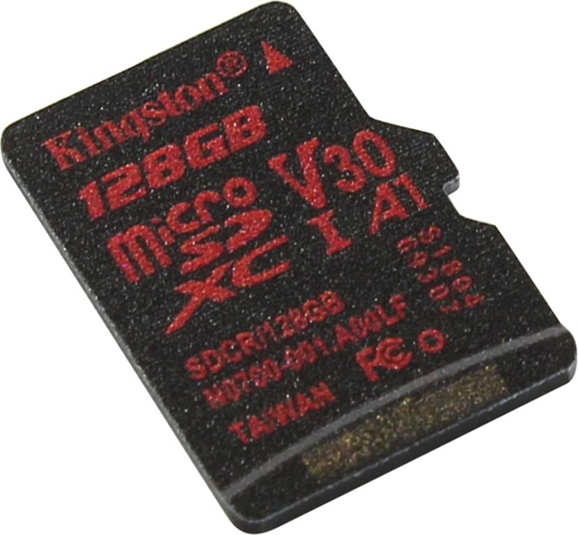    microSDXC 128Gb Kingston [SDCR/128GBSP] UHS-I U3