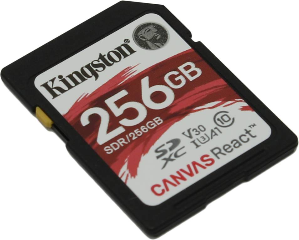   SDXC 256Gb Kingston [SDR/256GB] A1 V30 UHS-I U3