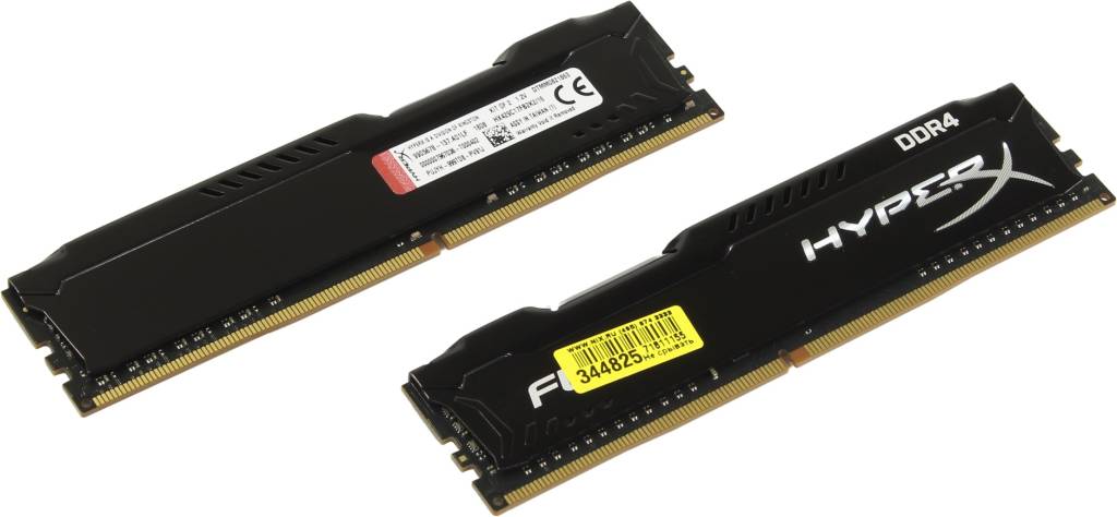    DDR4 DIMM 16Gb PC-23400 Kingston HyperX Fury [HX429C17FB2K2/16] KIT 2*8Gb CL17