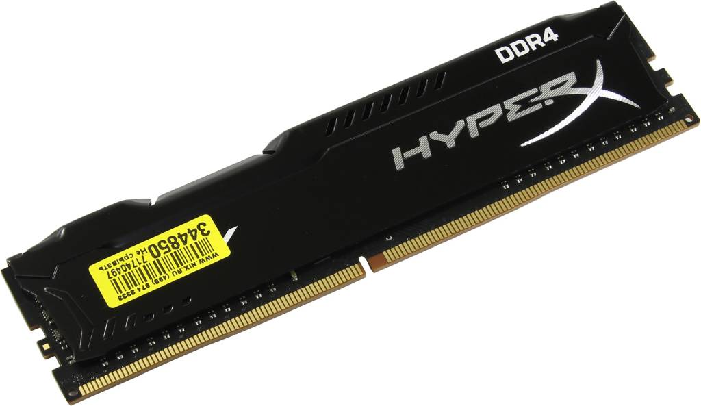    DDR4 DIMM  8Gb PC-23400 Kingston HyperX Fury [HX429C17FB2/8] CL17