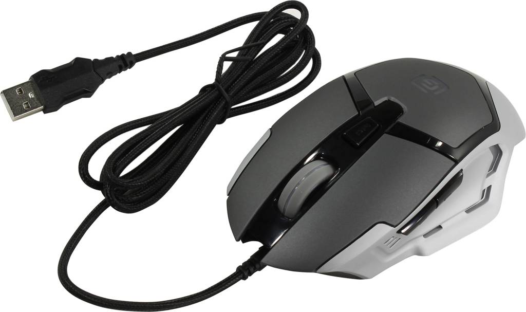   USB OKLICK Gaming Mouse [915G V2] [Black&Silver] (RTL) 6.( ) [1003993]
