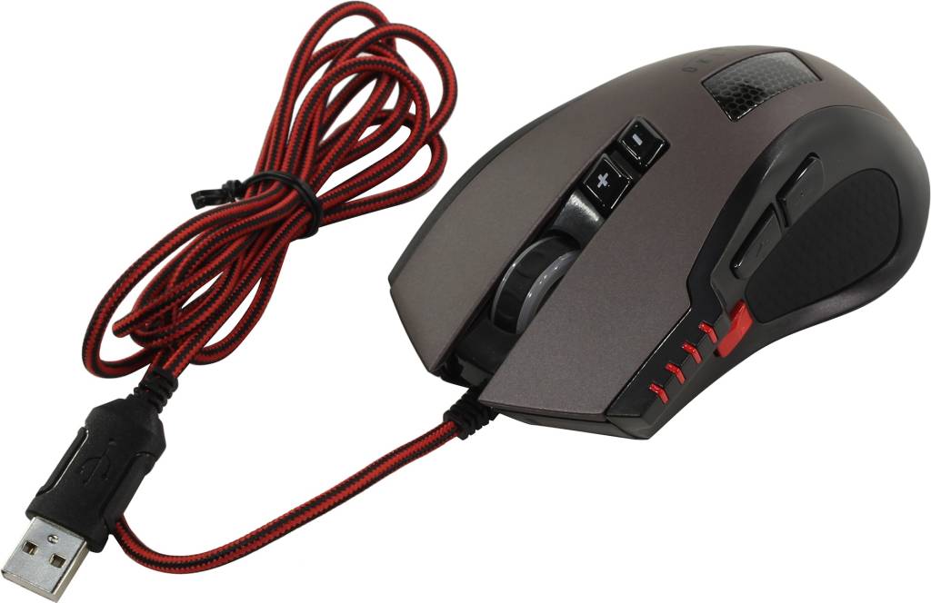   USB OKLICK Gaming Mouse [805G V2] [Black&Gray] (RTL) 8.( ) [393122]