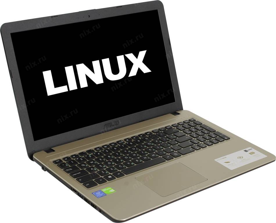   ASUS VivoBook X540NV[90NB0HM1-M01310]Pent N4200/4/500/DVD-RW/920MX/WiFi/BT/Linux/15.6/1.95