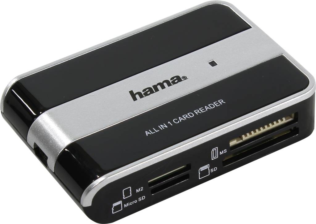   Hama [49016] USB2.0 CF/xD/MMC/SDXC/microSDXC/MS(/PRO/Duo/M2) Card Reader/Writer