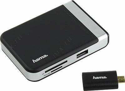   USB3.1 HUB 3-port + SD/microSD Card Reader Hama [54546]