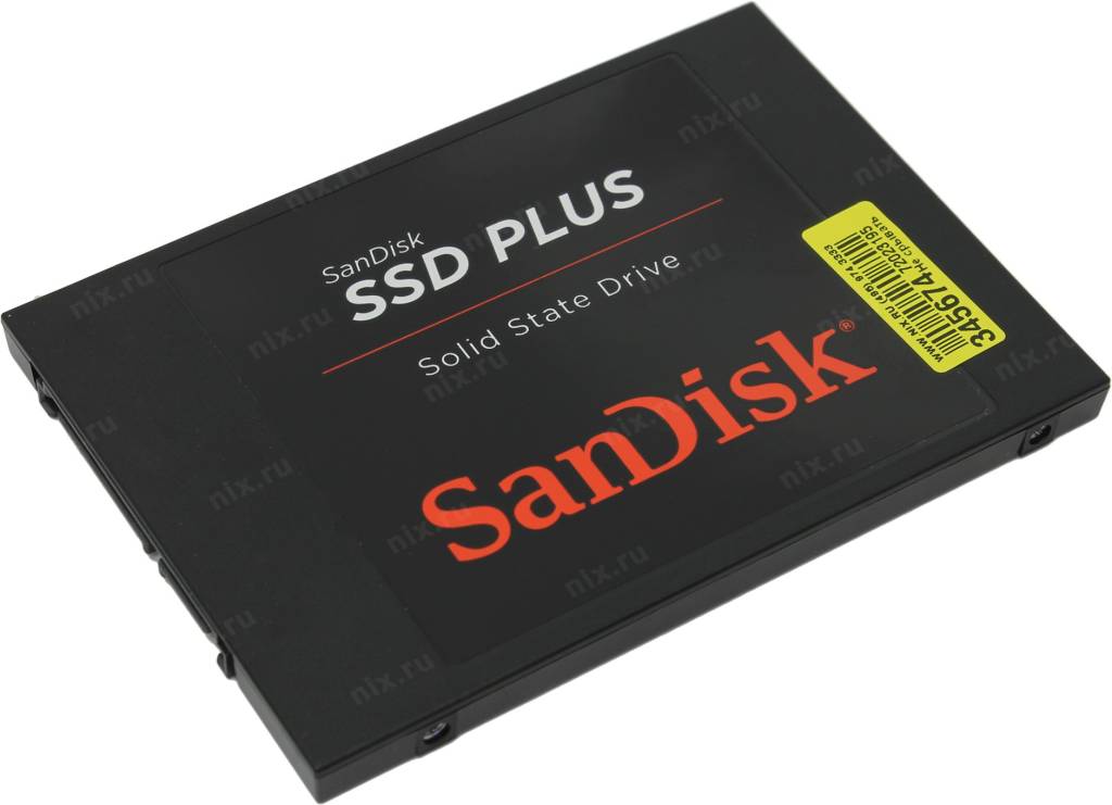   SSD 960 Gb SATA-III SanDisk PLUS [SDSSDA-960G-G26] 2.5