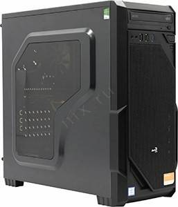   NIX X6100(X6345LGi): Core i3-8350K/ 8 / 1 / 6  GeForce GTX1060 OC/ DVDRW/ Win10 Home