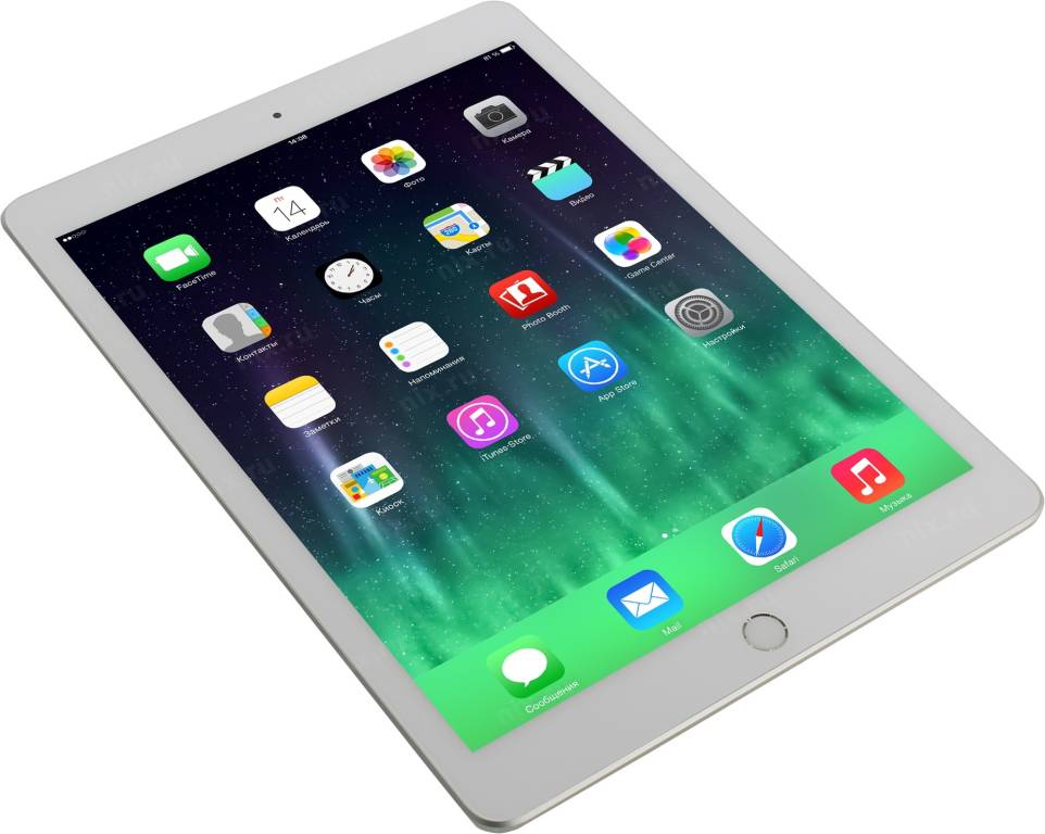   Apple iPad Wi-Fi 32GB [MR7G2RU/A] Silver A10/32Gb/WiFi/BT/iOS/9.7Retina/0.469 