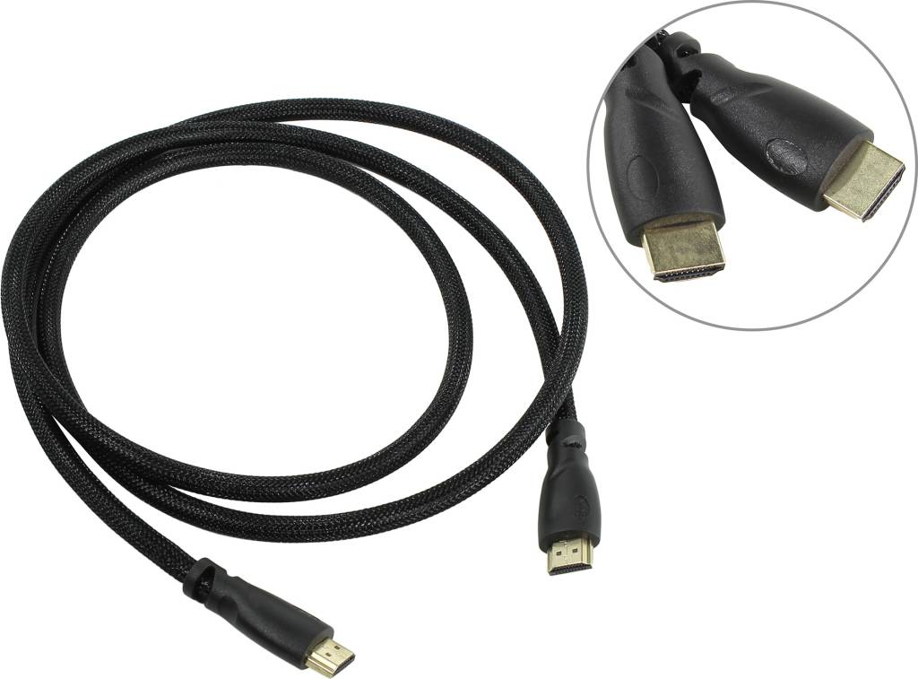 купить Кабель HDMI to HDMI (19M -19M)  1.5м v2.0 Greenconnect [GCR-HM811-1.5m]