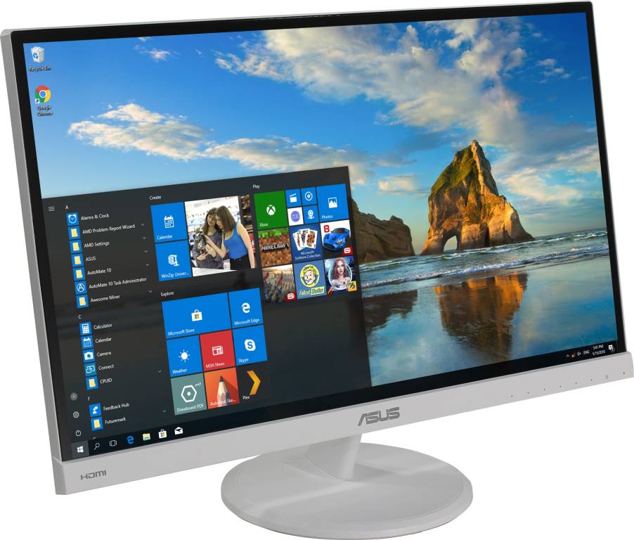   23 ASUS VC239HE-W WT (LCD, Wide, 1920x1080, D-Sub, HDMI)