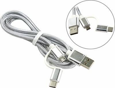   USB A-- >micro-B/USB-C 1.0 KS-is [KS-349S]