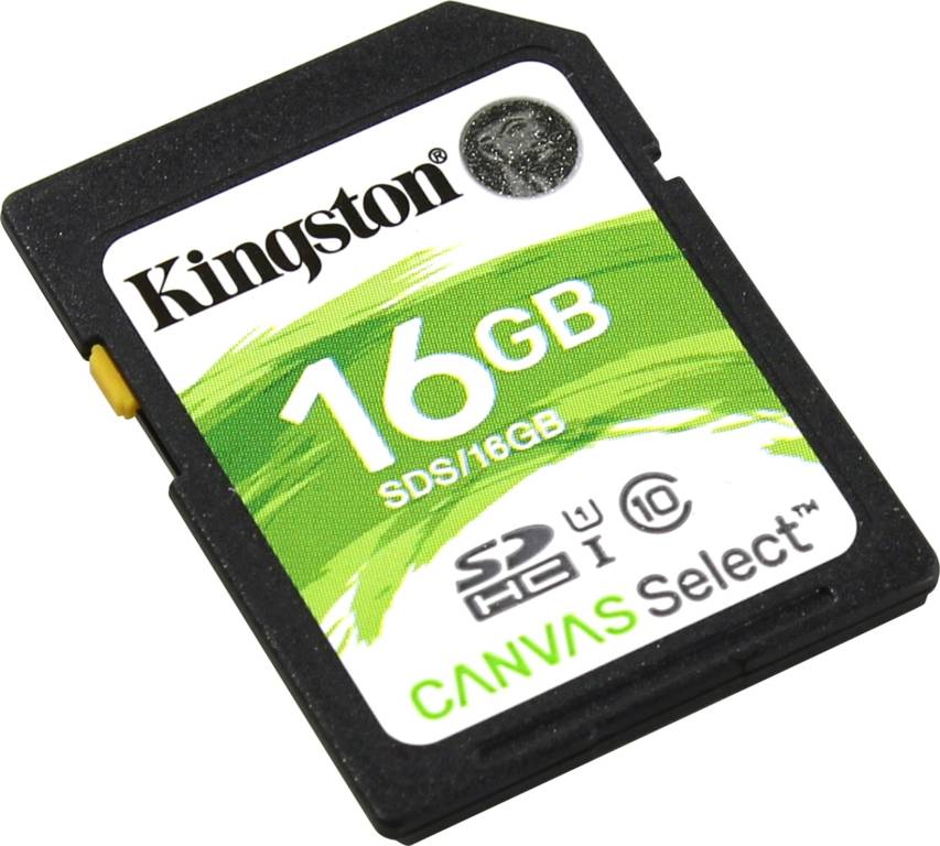    SDHC 16Gb Kingston [SDS/16GB] UHS-I U1