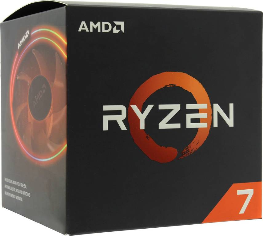   AMD Ryzen 7 2700X BOX (YD270XB) 3.7 GHz/8core/ Socket AM4