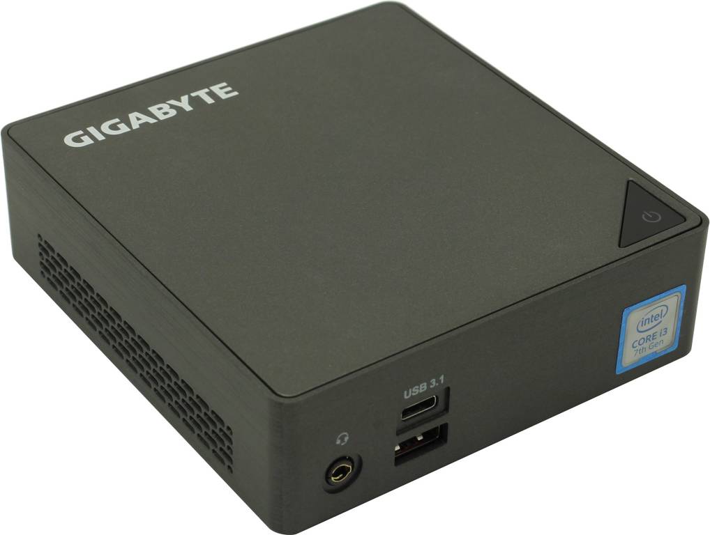   GIGABYTE GB-BKi3A-7100 (i3-7100U, HDMI, miniDP, GbLAN, WiFi, BT, 2DDR4 SODIMM)
