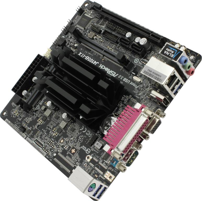    ASRock J4105B-ITX(Celeron J4105 onboard)(RTL)PCI-E Dsub+HDMI GbLAN SATA Mi