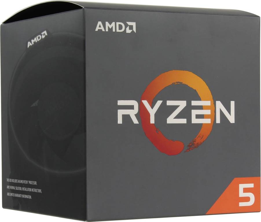   AMD Ryzen 5 2600 BOX (YD2600B) 3.4 GHz/ Socket AM4