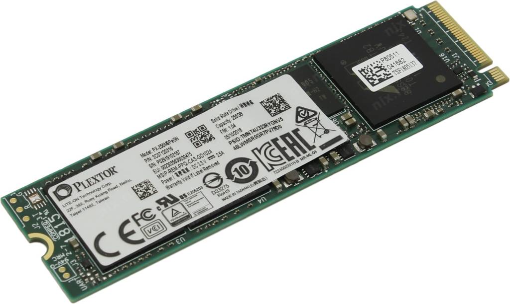   SSD 256 Gb M.2 2280 M Plextor M9PeGN [PX-256M9PeGN] 3D TLC