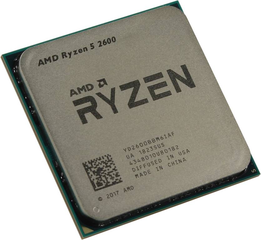   AMD Ryzen 5 2600 (YD2600B) 3.4 GHz/6core/3+16Mb/65W Socket AM4