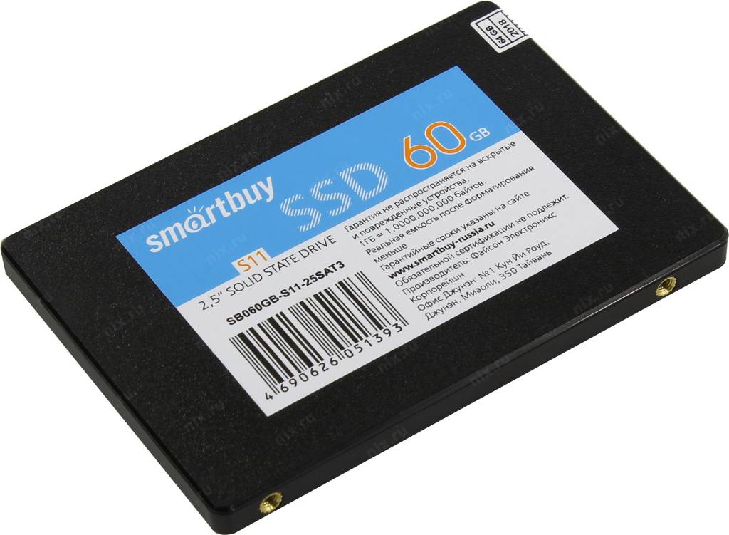   SSD  60 Gb SATA-III SmartBuy [SB060GB-S11-25SAT3] (OEM) 2.5