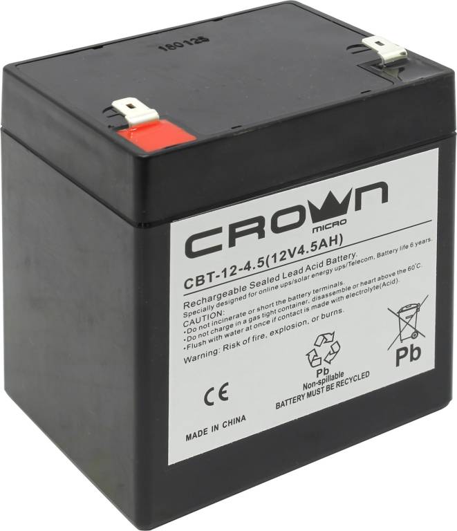   12V    4.5Ah CROWN Micro CBT-12-4.5  UPS