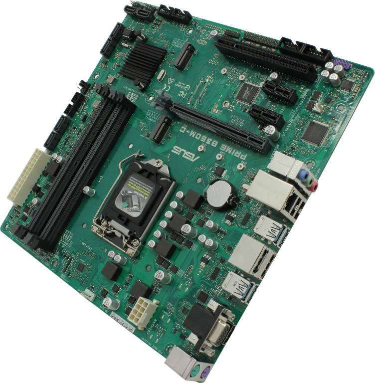    LGA1151 ASUS PRIME B360M-C(RTL)[B360]PCI-E Dsub+HDMI+DP GbLAN SATA MicroATX 4DDR4