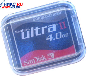    SanDisk CompactFlash Card 4Gb Ultra II