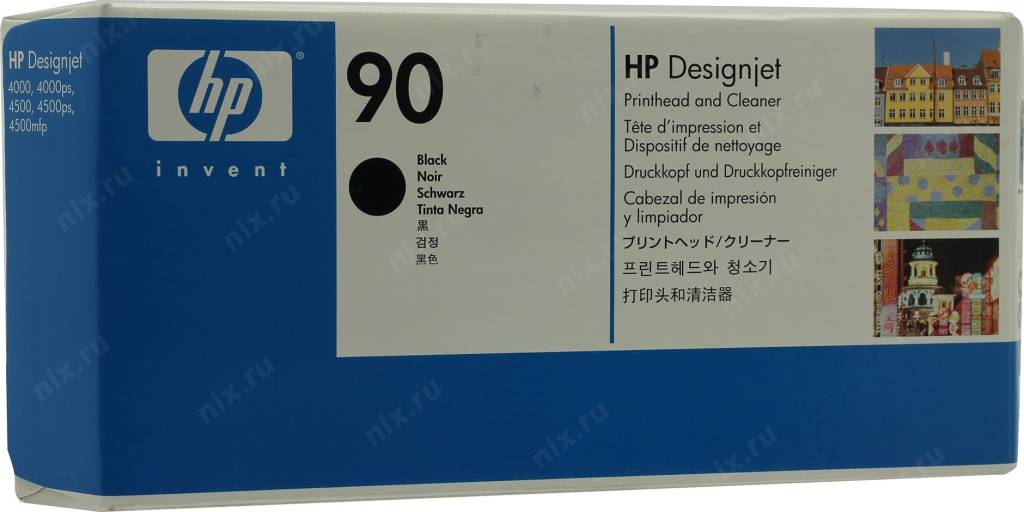    HP C5054A 90  DesignJet 4000 Black (o)   