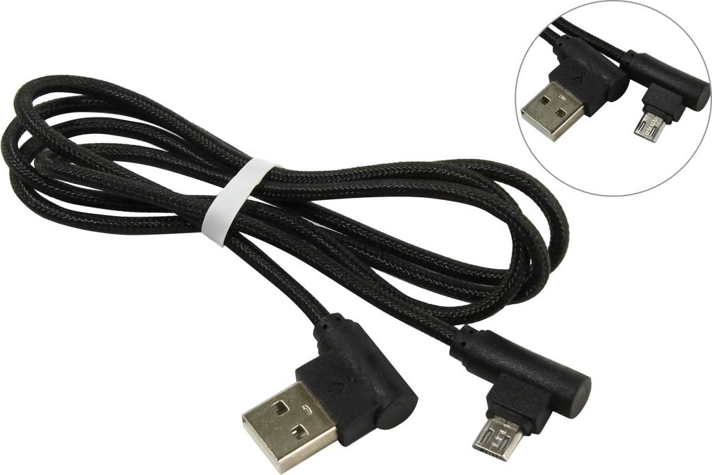   USB A-- >micro-B 1.0 (- ) KS-is [KS-356B Black]