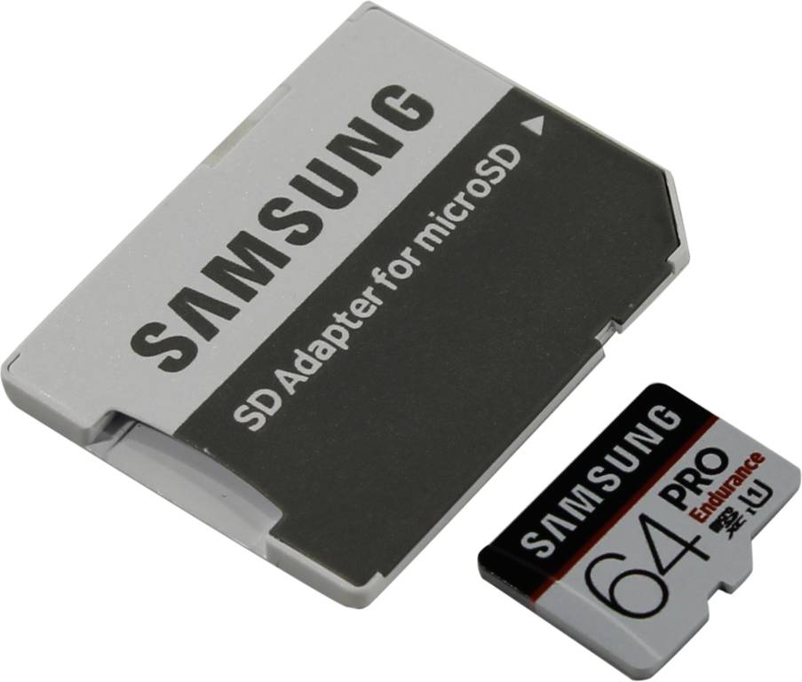    microSDXC 64Gb Samsung PRO Endurance [MB-MJ64GA/RU] Class10 UHS-I U1+microSD--