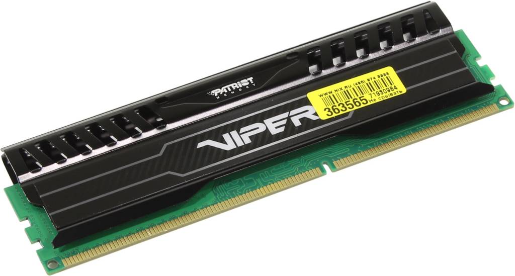    DDR3 DIMM  4Gb PC-12800 Patriot Viper [PV34G160C0]