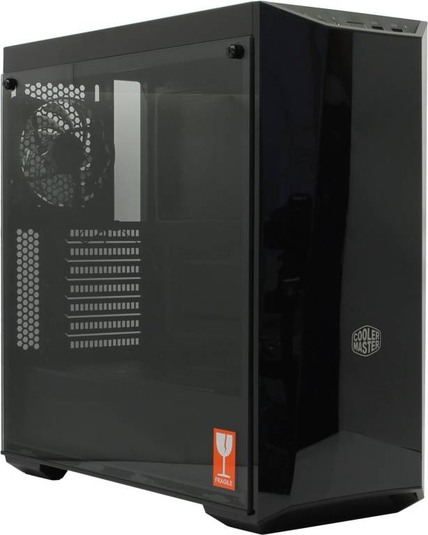   ATX Cooler Master [MCW-L5S3-KGNN-03] MasterBox Lite 5 RGB Black&Black  ,  
