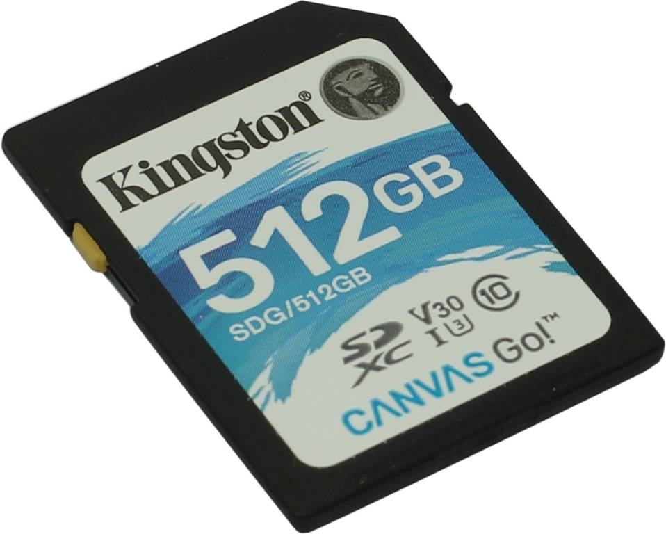    SDXC 512Gb Kingston [SDG/512GB] V30 UHS-I U3
