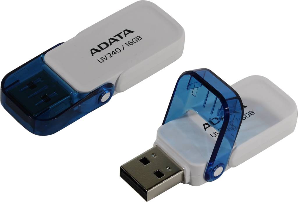   USB2.0 16Gb ADATA UV240 [AUV240-16G-RWH]