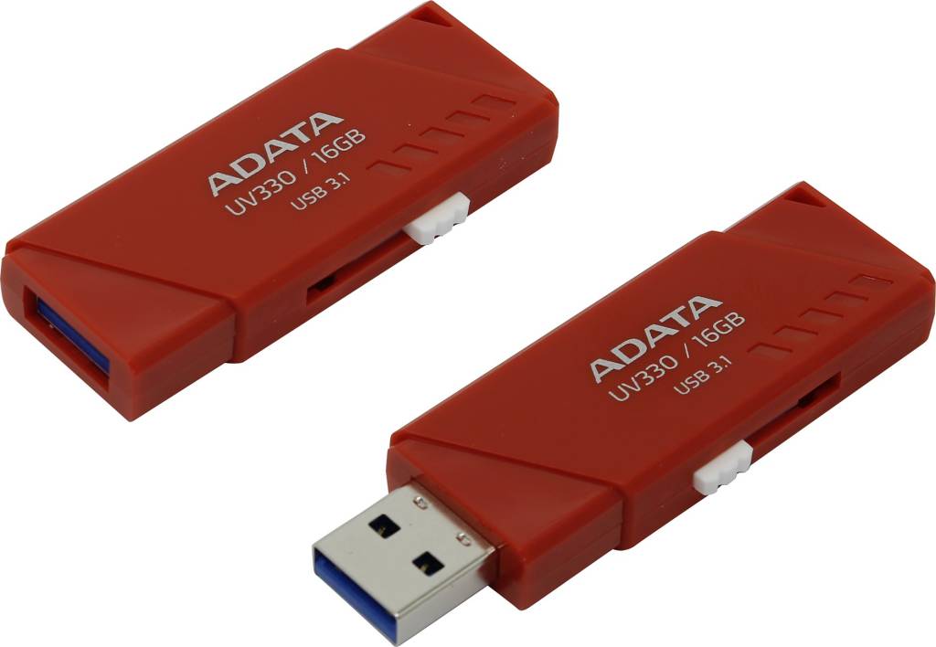   USB2.0 16Gb ADATA UV330 [AUV330-16G-RRD]
