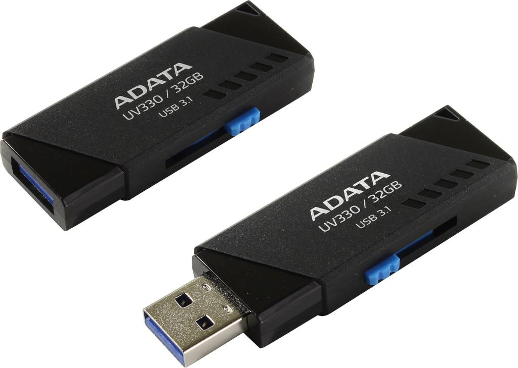   USB2.0 32Gb ADATA UV330 [AUV330-32G-RBK]