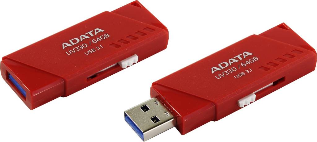   USB2.0 64Gb ADATA UV330 [AUV330-64G-RRD]